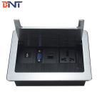Company Table Top Power Outlets Aluminum Alloy Material With VGA Interface for sale