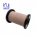 1ustc / 2ustc F/H 0.08mm*10 Copper Winding Wire Nylon Served Litz Wire for sale
