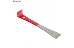 China Apiculture Hive Tools Beekeeping Equipment Red Stainless Steel Hive Tool Scraper supplier