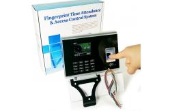 China Cloud Wiegand Password LCD Fingerprint Attendance Machine supplier