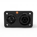 Ip65 Electrical Waterproof Power Connector Female Chassis Connector