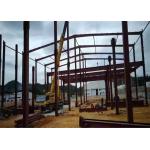 H Section Q235B Steel Structure Building With Aluminum Sliding Window for sale