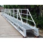 DNV BV ABS approve Marine Aluminum Accommodation Ladder For Ship
