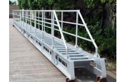 China DNV BV ABS approve Marine Aluminum Accommodation Ladder For Ship supplier
