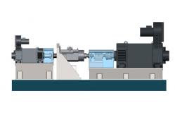 China SSCD45 45KW 286Nm 5000rpm Transmission And Diesel Engine Test System Stand supplier