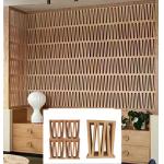 Matt Surface Terracotta Breeze Blocks Panels For M-Shaped Yellow Clay Bricks And Wind Screen Tiles for sale