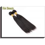 Healthy Natural Black Virgin Human Hair Extensions Full Tightened 100G for sale
