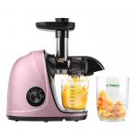 Slow Masticating Juicer Extractor Cold Press Juicer With Two Speed Modes 2 Travel Bottles 500Ml LED Display for sale