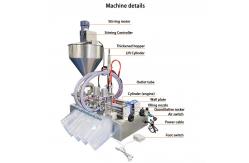China Spout Bag Liquid Desktop Small Bag Pouch Herbal Sauce Pouch Filling Machine supplier