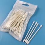 3 Eco Friendly Cosmetic Cotton Bud Swab For Makeup Application Cotton Swab for sale