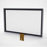 32 Inch Surface Tempered Glass Touch Panel Structure 762.6x457 Cover Lens O.D for sale