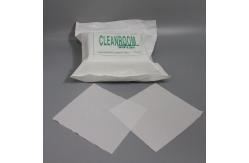 China Disposable 165gsm Microfiber 9inch Class 100 Polyester Lint Free Cleaning Dry Wipes supplier
