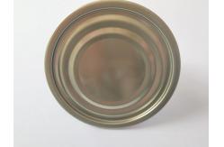 China 307# 83mm Top Ring Bottom Can Components tinplate chrome plate supplier