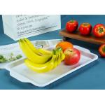 Odorless Melamine 16.75 Food Serving Tray With Handle