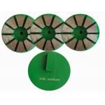 Terrco Diamond Grinding Stones With 8 Triangle Segments For Concrete Floor