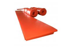 China Conveyor Rubber Polyurethane Skirting Board Customized Hardness Size supplier
