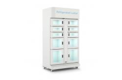 China Smart Refrigerated Locker Transparent Window Vending Machine supplier