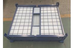 China ODM Collapsible Wire Mesh Pallet Cage Steel Stillages supplier