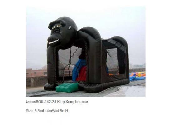 Inflatable Bouncer / INFLATABLE jump / inflatable gorilla bouncer