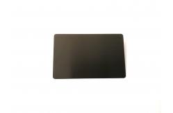 China Smart Writable NFC QR Metal Business ID Card Matt Black Brush Finish supplier