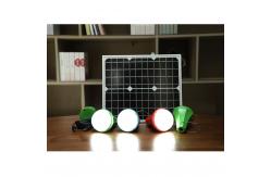 China Stand House 3V Solar Home Lighting System 25W Led Power Ultrahigh Brightness supplier