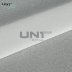 Stretch Plain Interlining Fabric Polyester Polyamide For Women' s Garment for sale