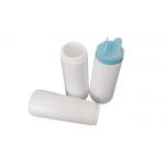 Large Capacity Plastic Opaque White Spice Jars Butterfly Cap for sale