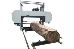 China Large Horizontal Diesel Powered Log Cutting Band Sawmill Automatic Operation supplier