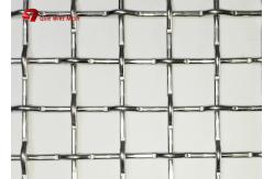 China Architectural Mining Screen Mesh Woven Wire Locked Crimped Mesh In Stainless Steel supplier