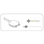 Pushbutton Like Design NTC Temperature Sensor Use For Bakery for sale