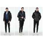 Windproof Bio Down Man Coat Oilproof Dark Men'S Coat Eco Feather