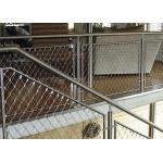 Stairway 2.0mm Architectural Wire Mesh , Steel Cable Netting for sale