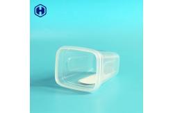 China Hot Filling Square Plastic Food Containers Leakage Proof Microwavable supplier