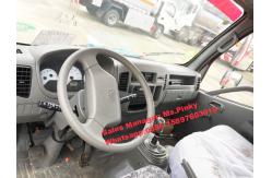 China Mini Foton Refrigerated Box Truck Reefer Van Truck With 103HP Petrol Gasoline Engine supplier