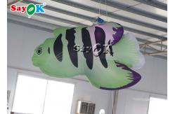 China Festive Commercial 2m Inflatable Decoration Tropical Fish With LED supplier