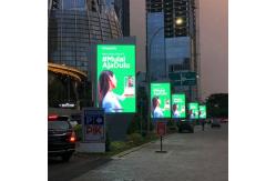 China Outdoor Street Light Pole LED Display supplier