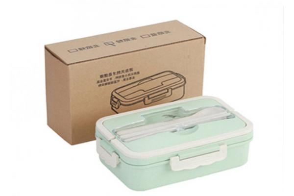 Kitchen Healthy Material 2 Layer Compostable Lunch Box