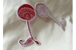 China Customizable embroidered badge cloth stickers and show individuality ;fashion supplier