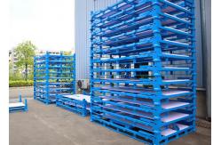 China Heavy Duty Powder Coated Stackable Racks With 4 Posts And 4 Layers supplier