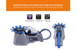 China Office School Turntable Tape Dispenser Mini Adhesive Tape Cutter supplier
