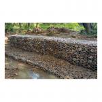 Anping Wholesale Galvanized 4*1*1 M Green Gabion Stone Basket For  Protecting Soil And Rocks for sale