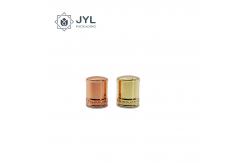 China Rose Gold Metal Perfume Bottle Lid With Custom Logo For FEA15 Bottle supplier