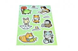 China Tearable 15mm Custom PVC Stickers For Phone Case supplier