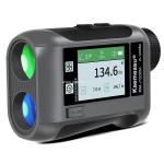 kaemeasu Rechargeable Laser Rangefinder Voice Golf Range Finder LCD Display Telescope With Side Screen J1200 for sale