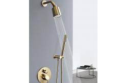 China OEM Concealed Embedded Rain Shower Faucets supplier