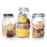 Glass Storage Jar High Quality Canning 4oz 8oz 10oz 12oz 16oz 25oz 32oz Glass Mason Jar for sale