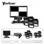 4CH HDD MDVR Mobile DVR System With 4G GPS AHD Backup Bus Trucks Camera for sale
