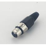 Male or Female Classic 3 Pin Audio Video XLR Connectors Plug DA1013 for sale