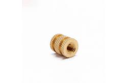 China M3-M12 Brass Knurled Nut Through Hole Inlaid Injection Knurled Copper Nuts supplier