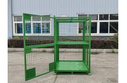 China Wire Mesh Steel Pallet Cages Heavy Duty Metal Material Cages supplier